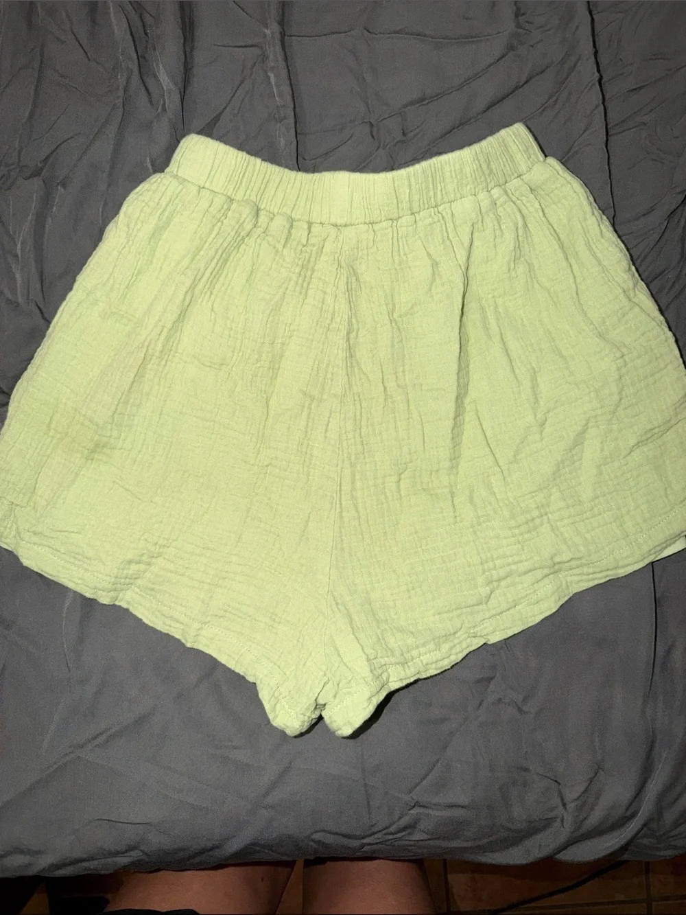 Princess Polly Mint Green Comfy Shorts – Size 2 💚 - Picture 4 of 4